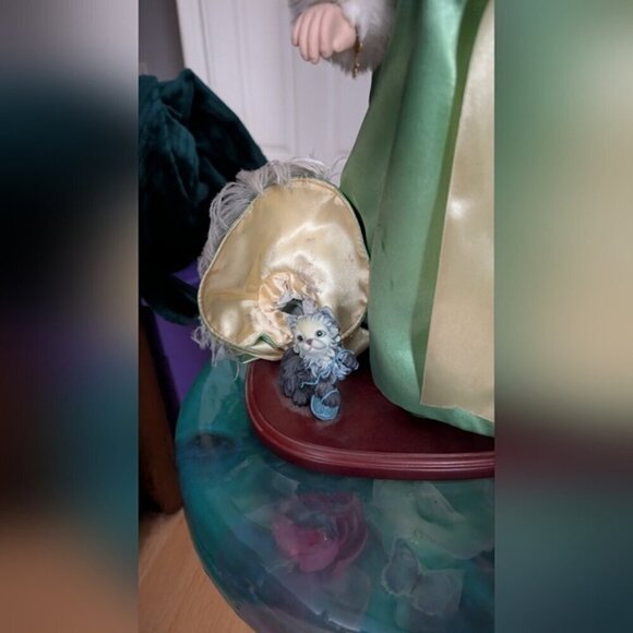 The Brass Key Collection Green Dress Porcelain Doll (EUC) - Picture 2 of 7